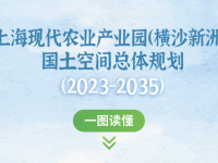 上海现代农业产业园（横沙新洲）规划公布，到2035年园区总产值超百亿